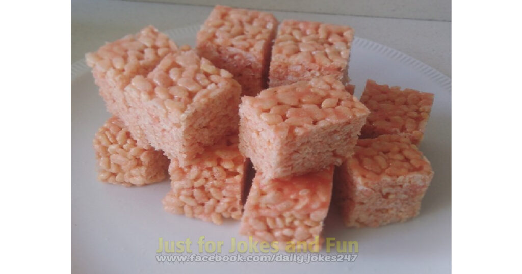 strawberry rice krispy treats