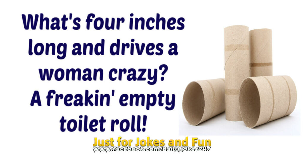 Empty toilet roll