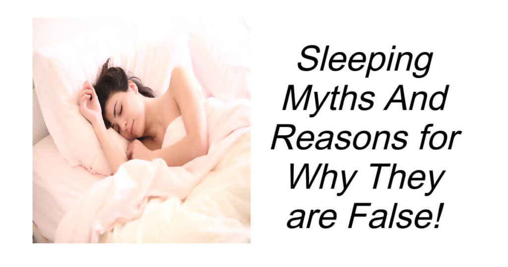 Sleeping Myths That Are Believed to be True