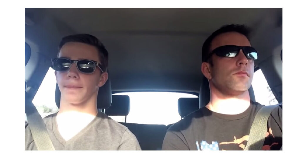 Father and Son Lip Sync To Shake It Off