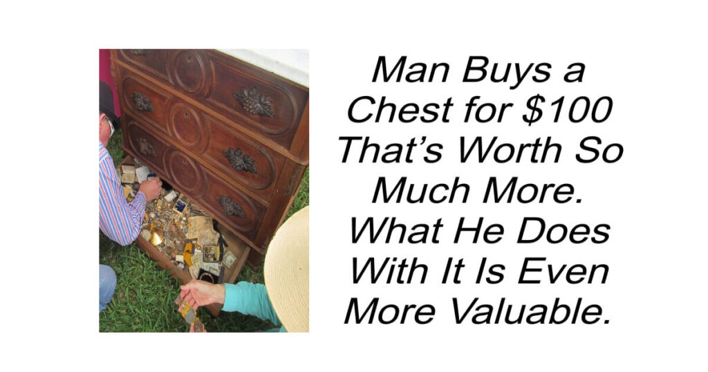 Man Buys a Chest for $100 That’s Worth So Much More