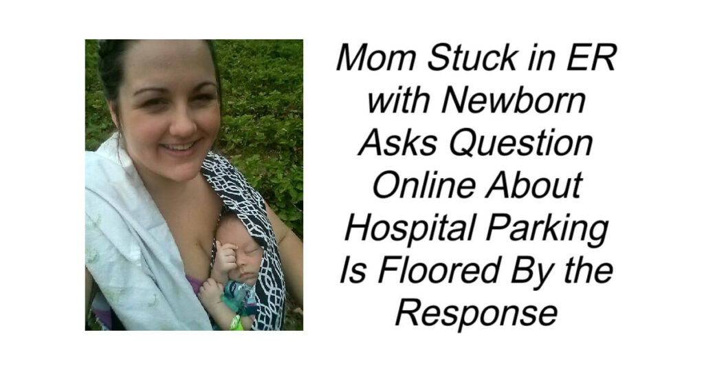 Mom in ER with Newborn Asks Question Online