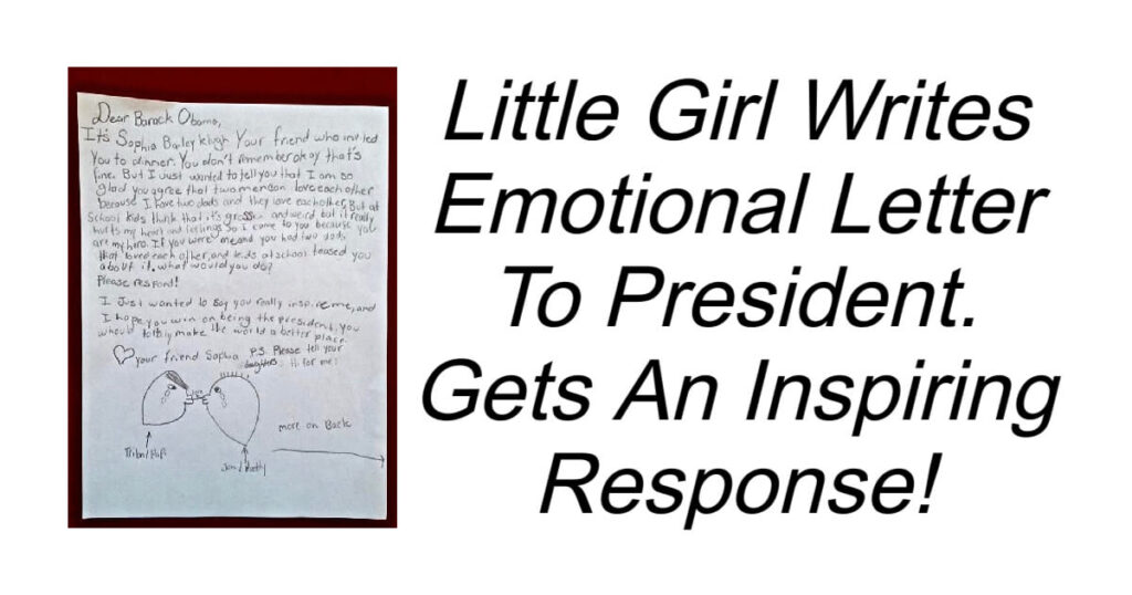 Little Girl Writes Letter To President.