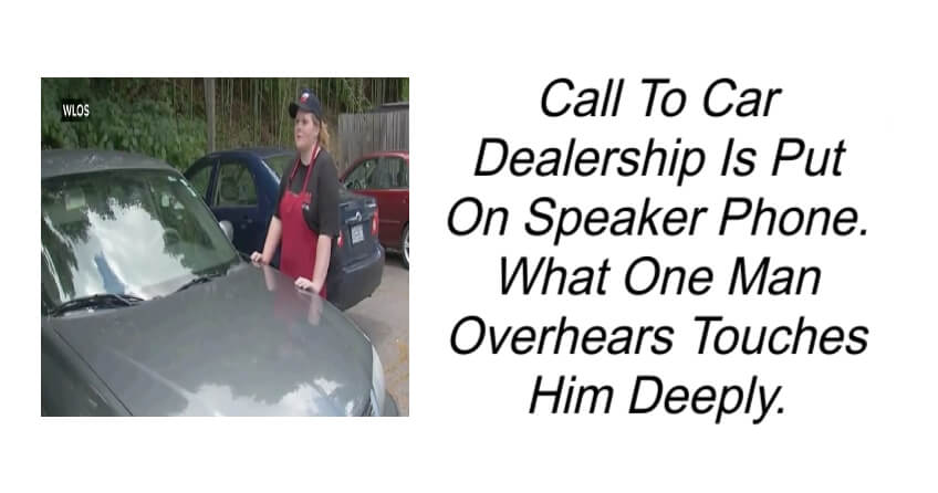 Call To Car Dealership Is Put On Speaker Phone