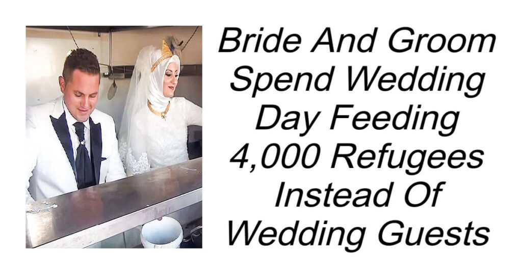 Spend Wedding Day Feeding Refugees