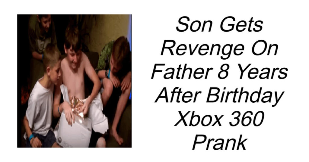 Son Gets Revenge On Father