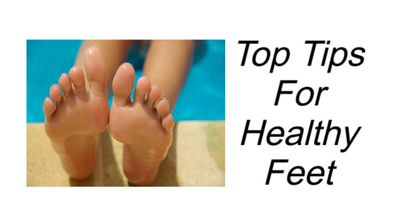 Top Tips For Healthy Feet