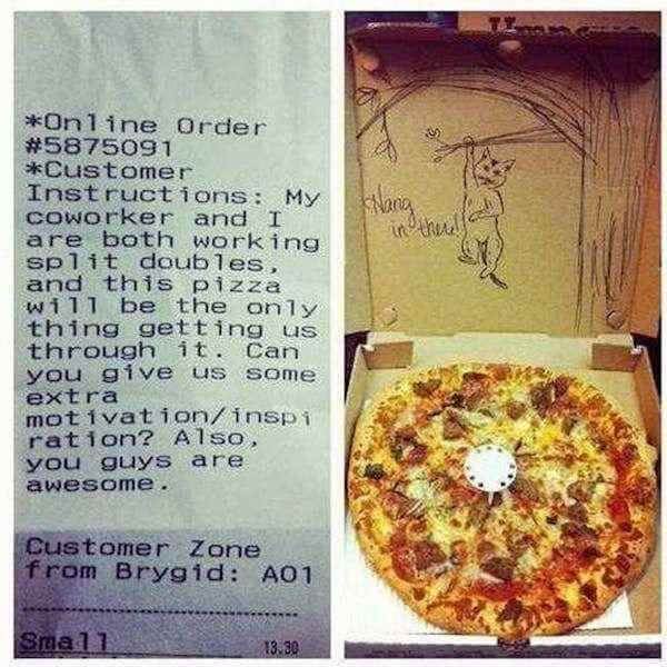 Hilariously Strange Pizza Delivery Requests
