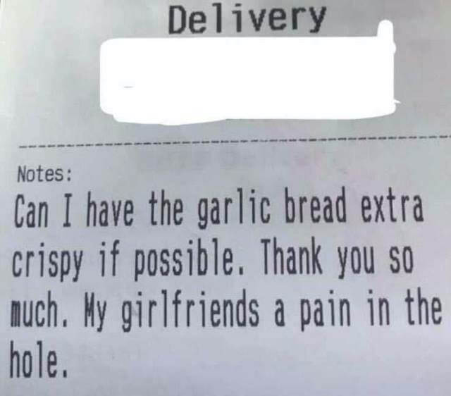 Hilariously Strange Pizza Delivery Requests
