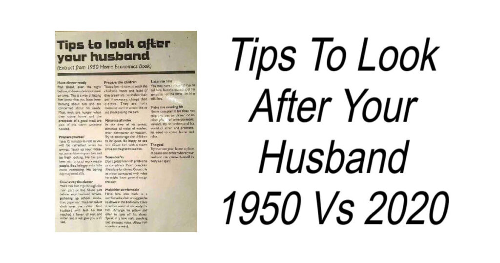 Tips To Look After Your Husband