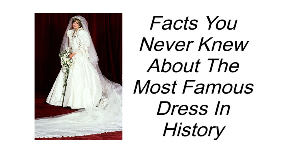 Facts You Never Knew About The Most Famous Dress In History