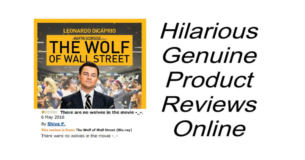 Hilarious Genuine Product Reviews Online