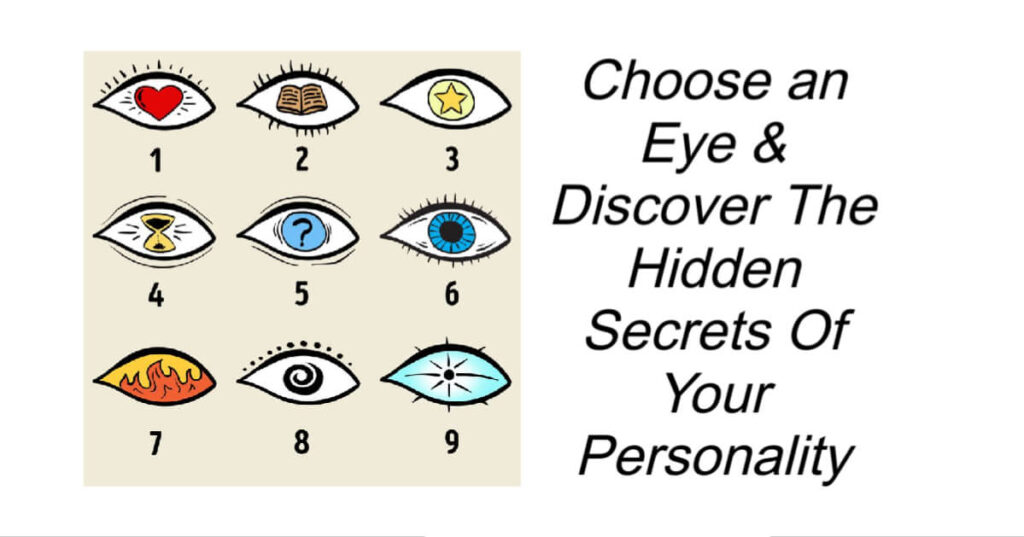 Choose an Eye and See The Hidden Secrets