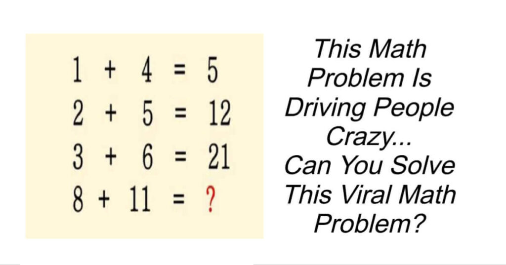 Can You Solve This Viral Math Problem?