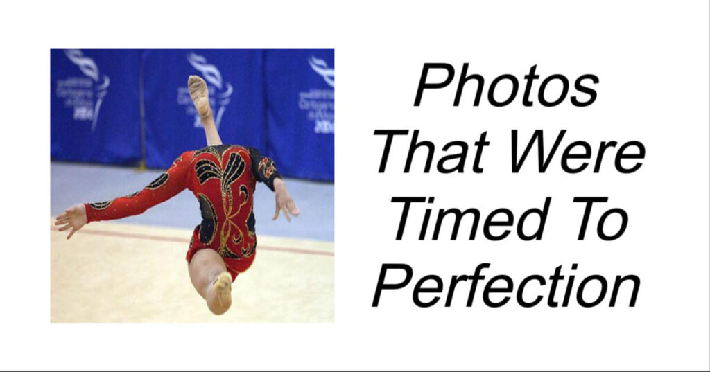 Photos That Were Timed To Perfection