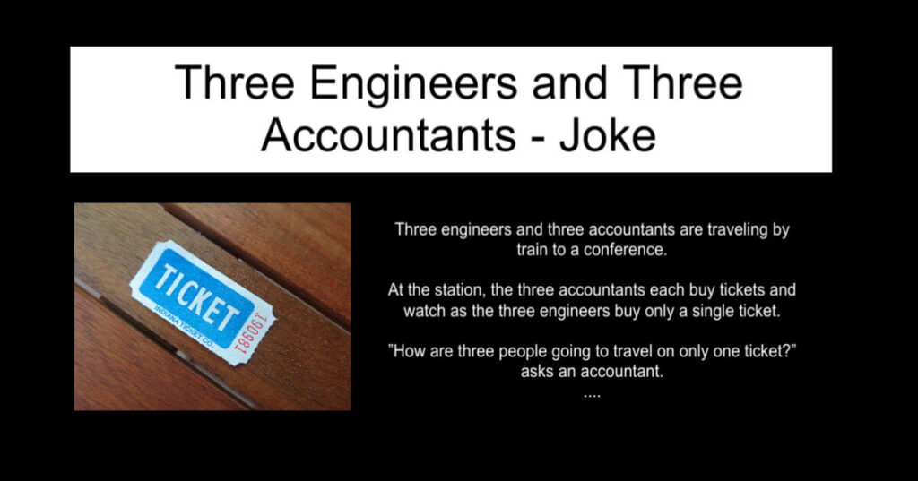 Three Engineers and Three Accountants