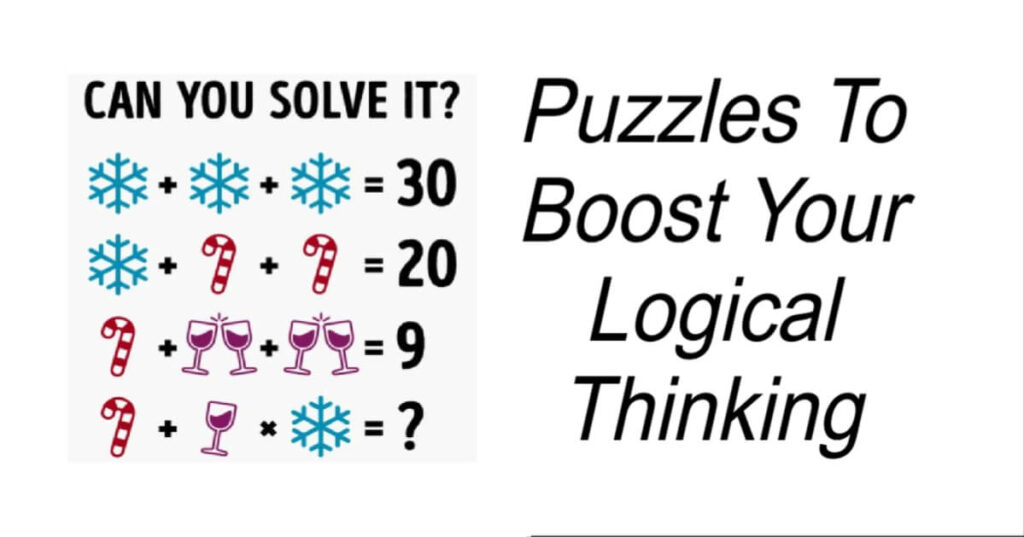 Puzzles To Boost Your Logical Thinking