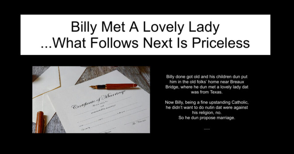 Billy Met A Lovely Lady