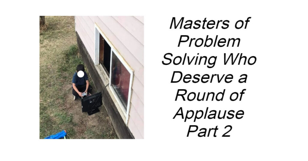 Masters of Problem Solving Who Deserve a Round of Applause