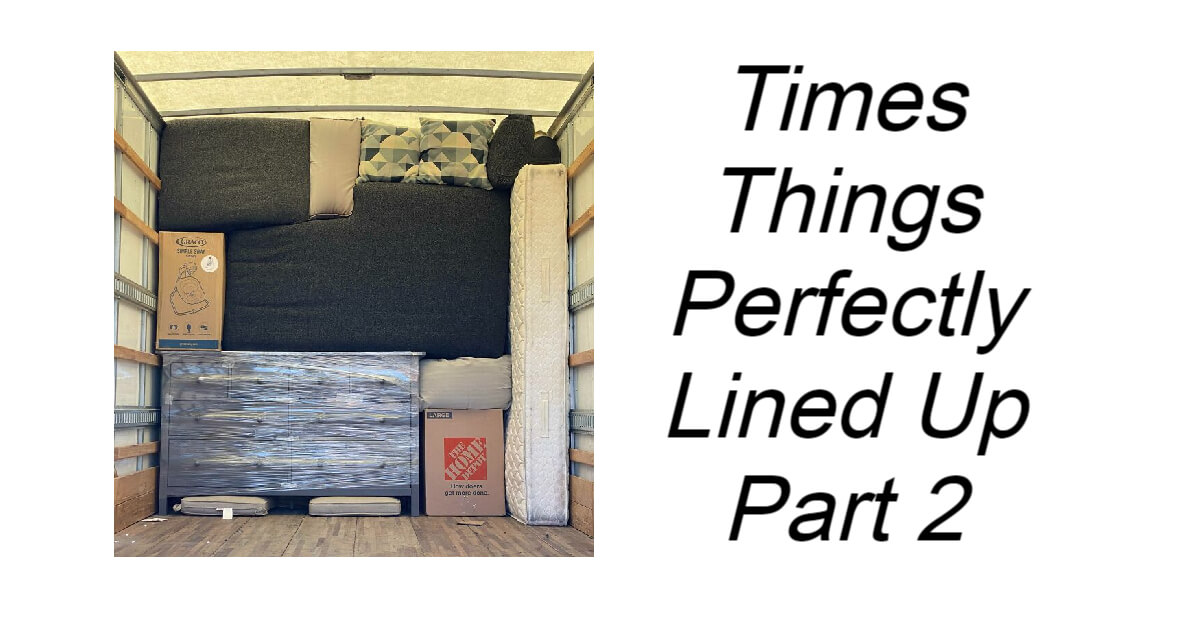 Times Things Perfectly Lined Up Part 2