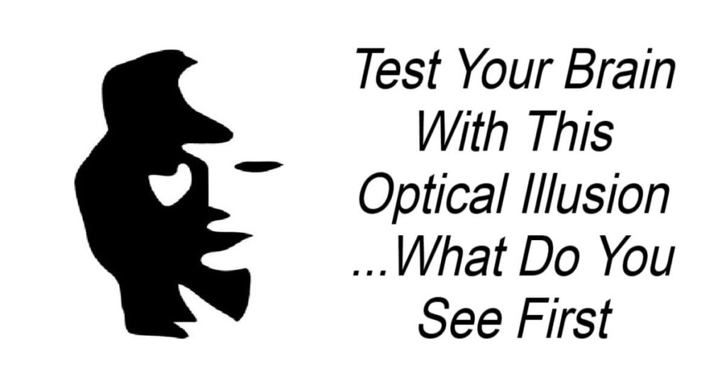 Test Your Brain With This Optical Illusion ...What Do You See First