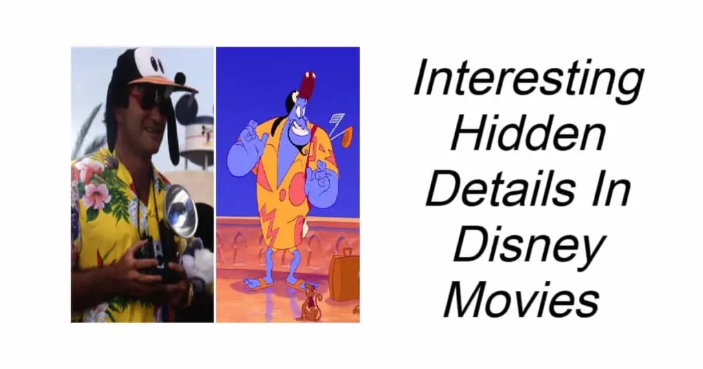 Interesting Hidden Details In Disney Movies 