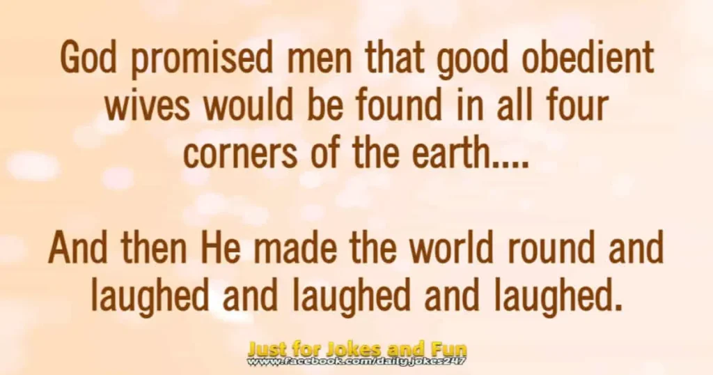 God promised men