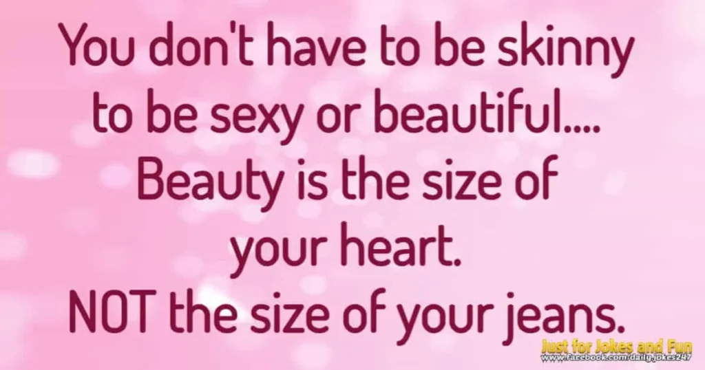 You don't have to be