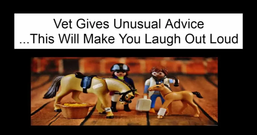 Vet Gives Unusual Advice