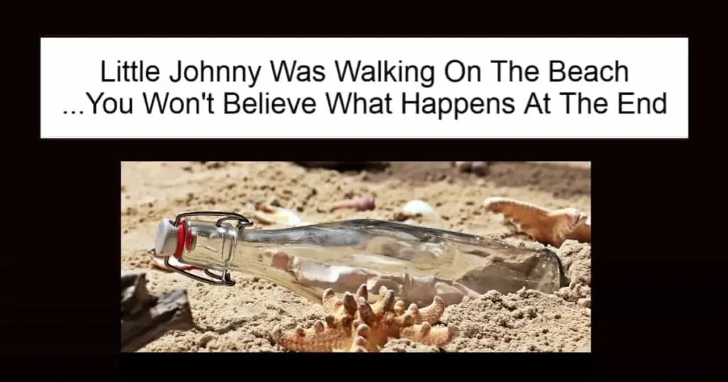 Little Johnny Was Walking On The Beach