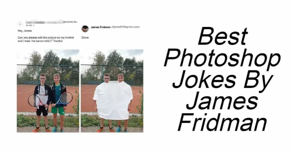 Best Photoshop Jokes By James Fridman