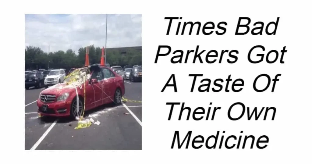Times Bad Parkers Got A Taste Of Their Own Medicine