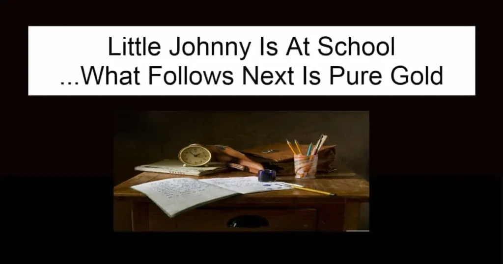 Little Johnny Is At School