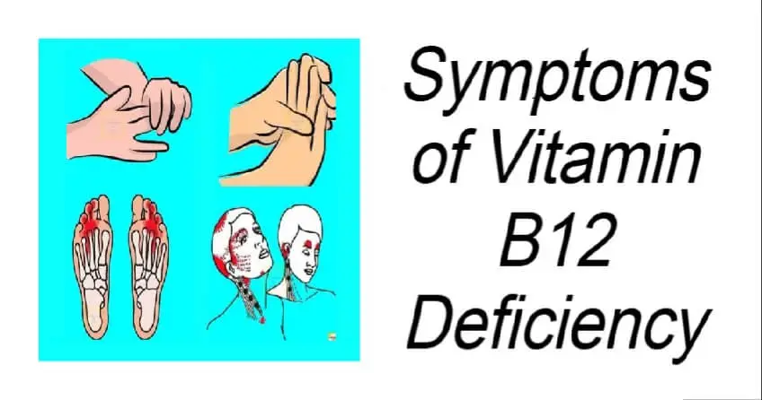 Symptoms of Vitamin B12 Deficiency
