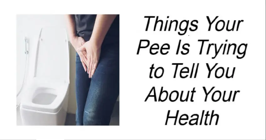 Things Your Pee Is Trying to Tell You