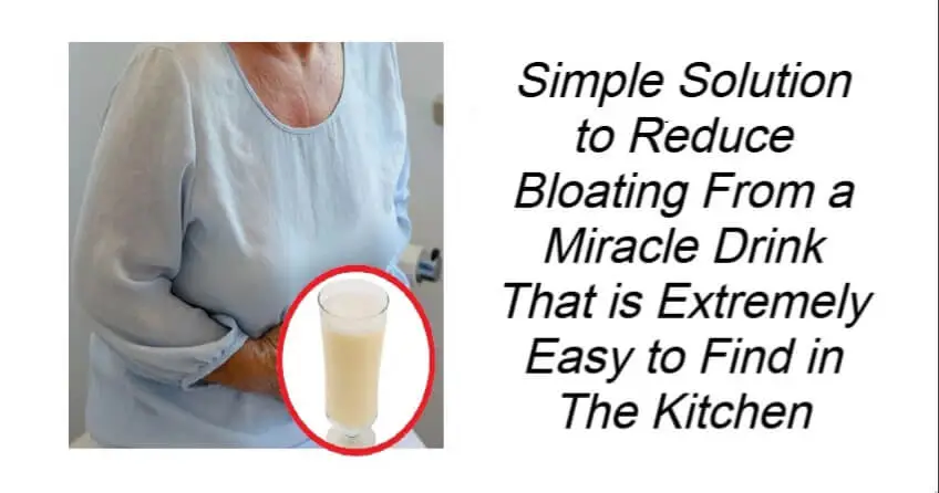 Simple Solution to Reduce Bloating From a Miracle Drink