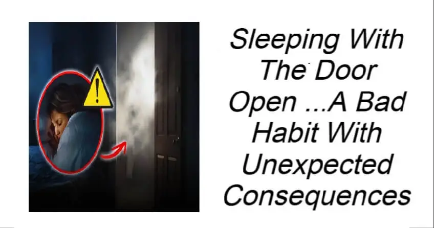 Sleeping With The Door Open