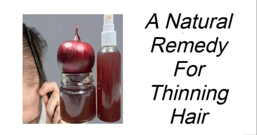 A Natural Remedy For Thinning Hair