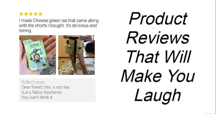 Product Reviews That Will Make You Laugh