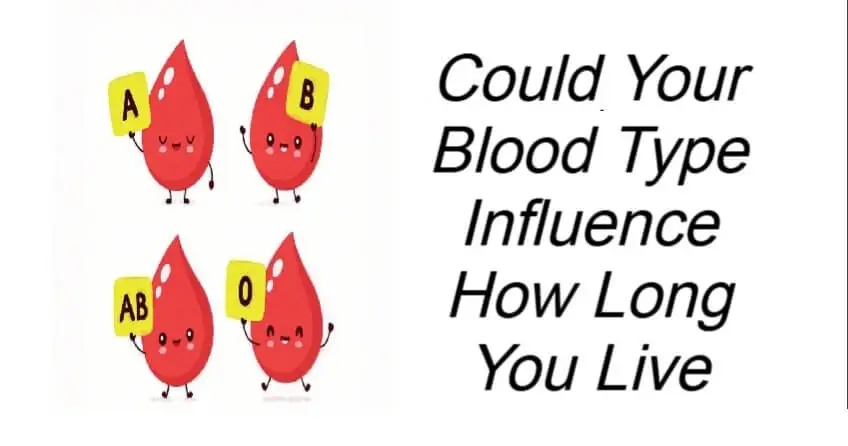 Could Your Blood Type Influence How Long You Live
