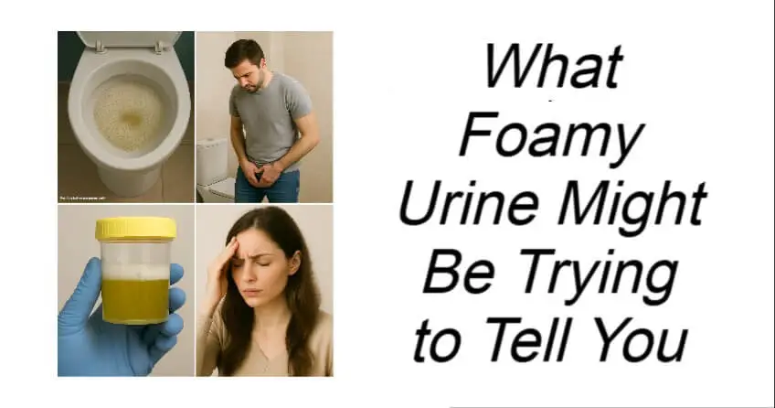 What Foamy Urine Might Be Trying to Tell You
