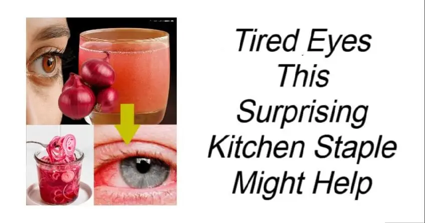 Tired Eyes This Surprising Kitchen Staple Might Help