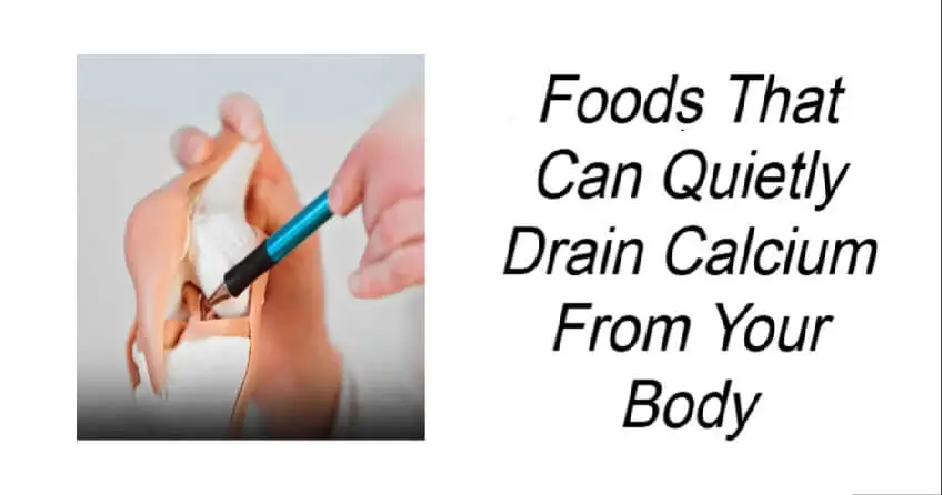 Foods That Can Quietly Drain Calcium From Your Body