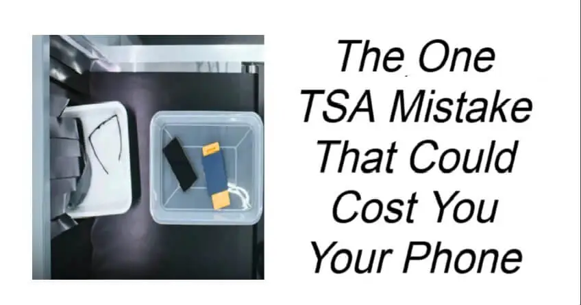 The One TSA Mistake That Could Cost You