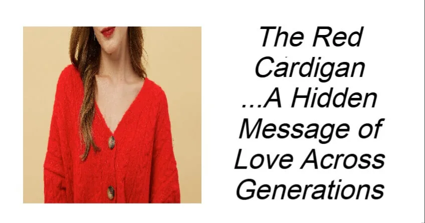 The Red Cardigan