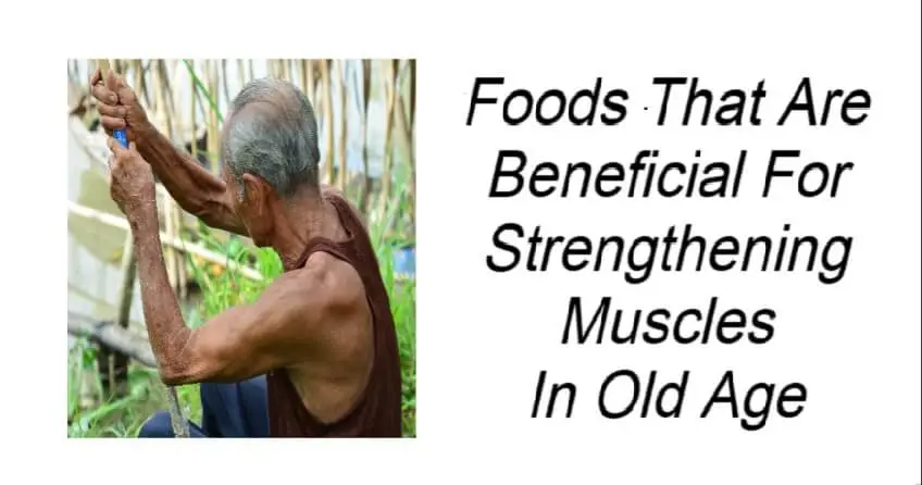 Foods That Are Beneficial For Strengthening Muscles In Old Age
