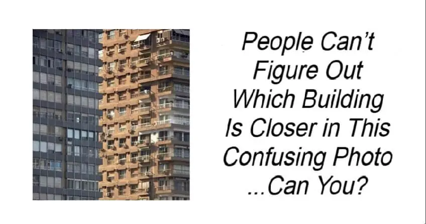 People Can’t Figure Out Which Building Is Closer