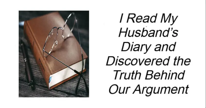 I Read My Husband’s Diary