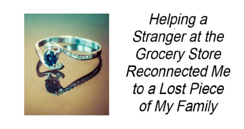 Helping a Stranger at the Grocery Store