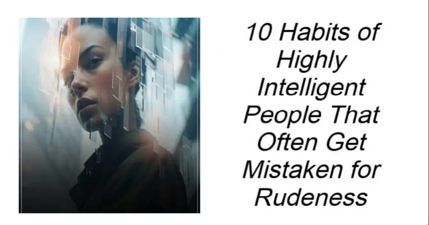 Habits of Highly Intelligent People